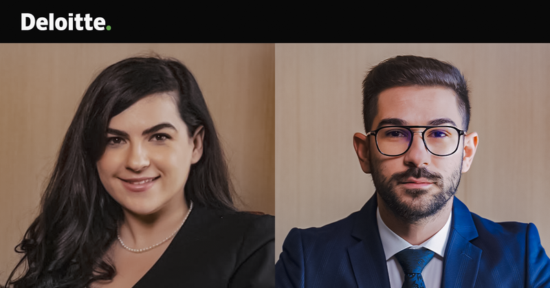 Victoria Dobre, Cătălin Stroe, Foto: Deloitte Romania