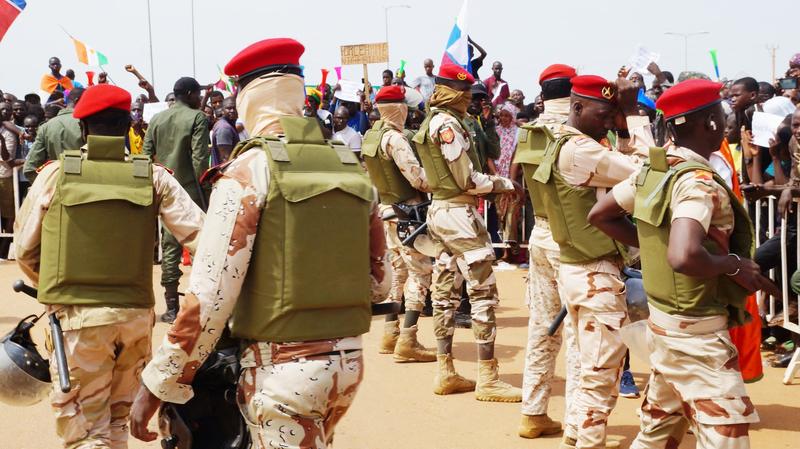 Proteste la Niamey impotriva prezentei Frantei in Niger, Foto: Balima Boureima / AFP / Profimedia