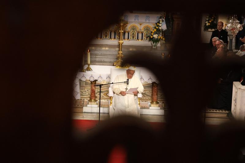 Papa Francsic, Foto: Aventurier Patrick / Abaca Press / Profimedia Images