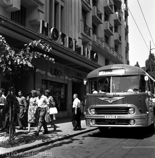 HOTELUL LIDO - BULEVARDUL MAGHERU - 1960, Foto: AGERPRES