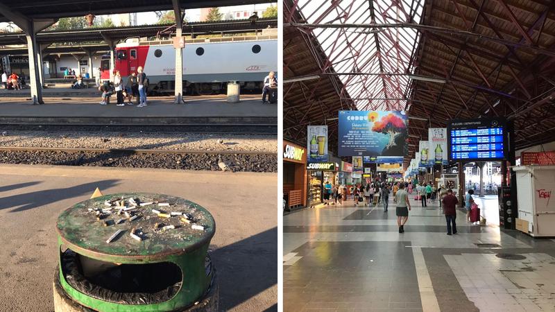 Gara de Nord, Foto: Colaj fanatik.ro