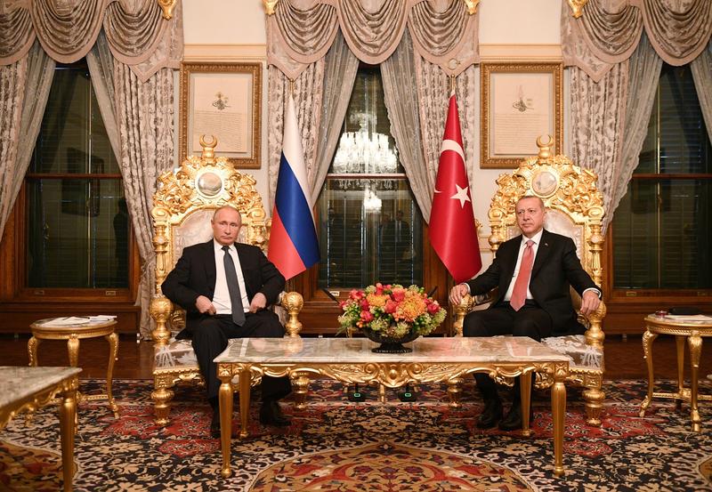 Vladimir Putin și Recep Erdogan, Foto: Ramil Sitdikov / Sputnik / Profimedia Images
