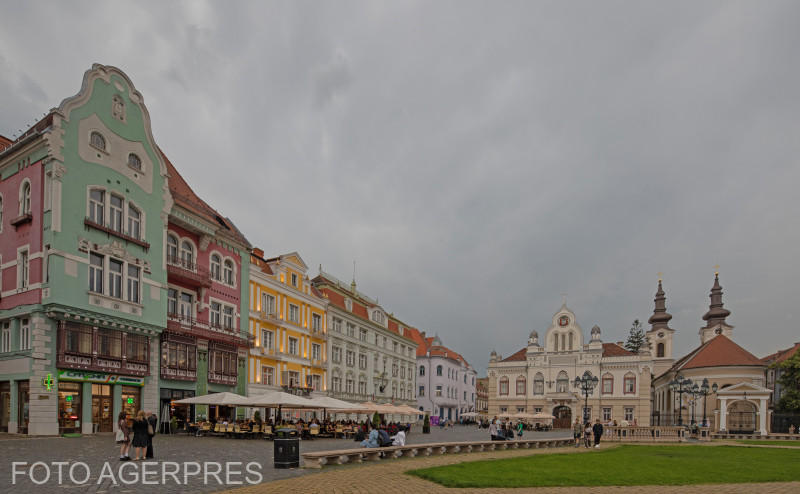 Piața Uniii din Timișoara, Foto: Agerpres