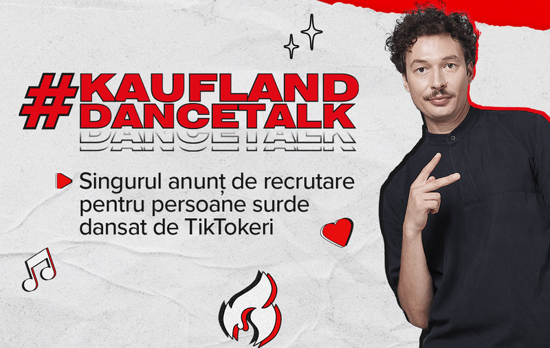 Kaufland România a lansat un anunț autentic de recrutare pentru persoanele cu deficiențe de auz, Foto: Kaufland Romania