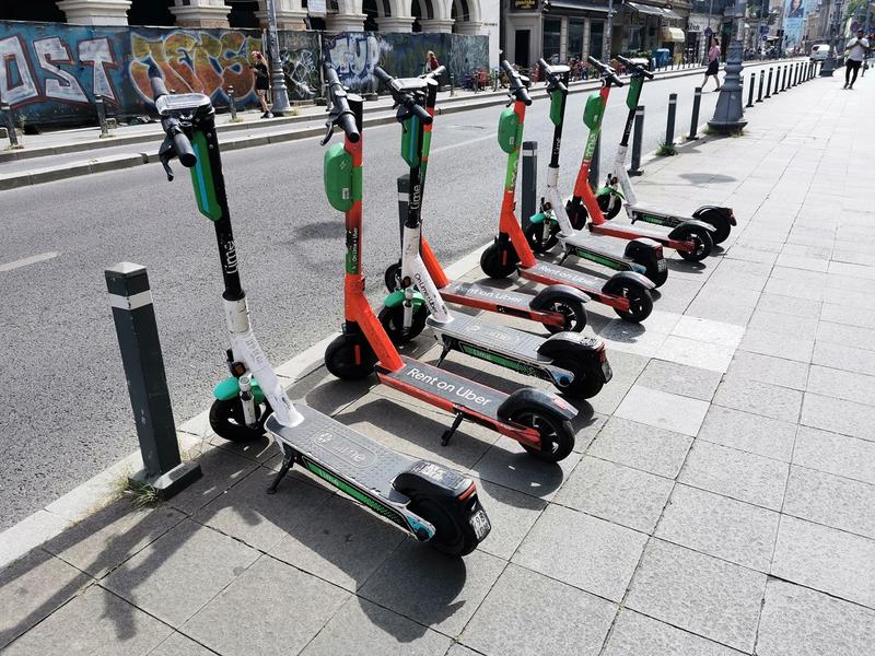Trotinete electrice, Foto: Adrian Ilincescu/ HotNews.ro