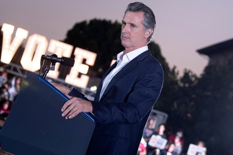 Gavin Newsom, guvernatorul Californiei, Foto: Brendan Smialowski / AFP / Profimedia