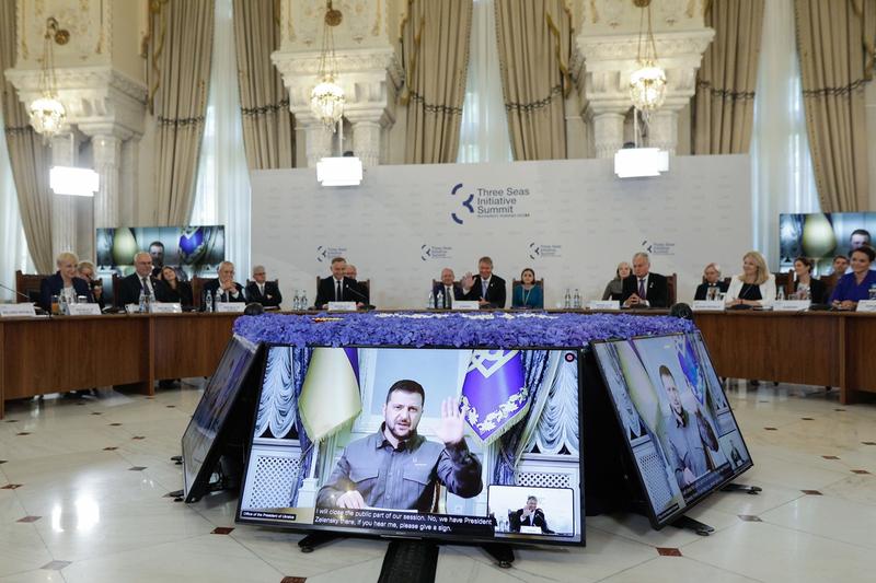 Summitul Inițiativei celor 3 Mări la București - 2023, Foto: Inquam Photos / George Călin