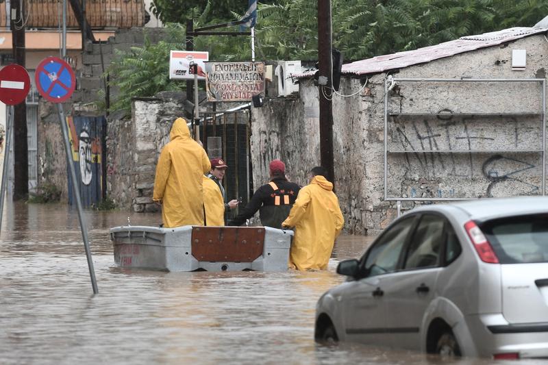 Inundatii in Grecia, Foto: Sakis Mitrolidis / AFP / Profimedia Images