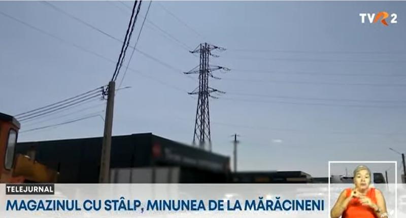 Magazin in jurul stalpului, Foto: TVR 2