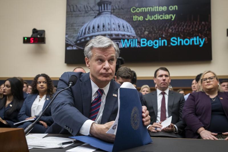 Christopher Wray la o audiere in Congresul de la Washington, Foto: RS-MPI / Capital Pictures / Profimedia Images