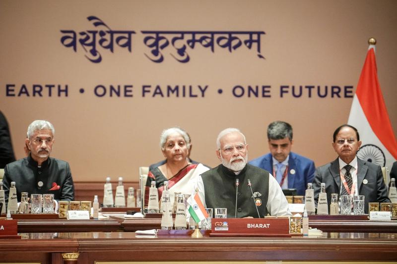 Narendra Modi nu a folosit numele India la summitul G20 pe care îl găzduiește, Foto: Kay Nietfeld / DPA / Profimedia