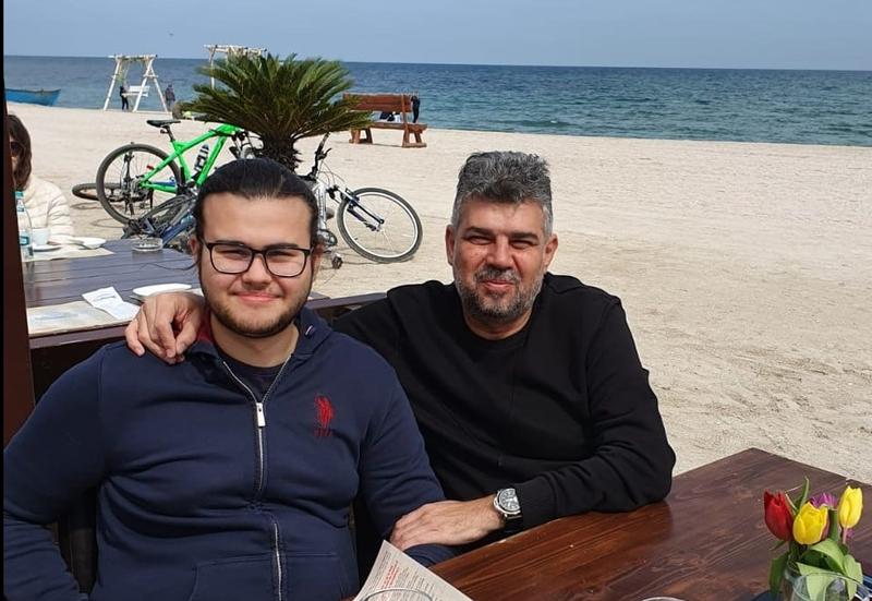 Filip si Marcel Ciolacu, Foto: Marcel Ciolacu