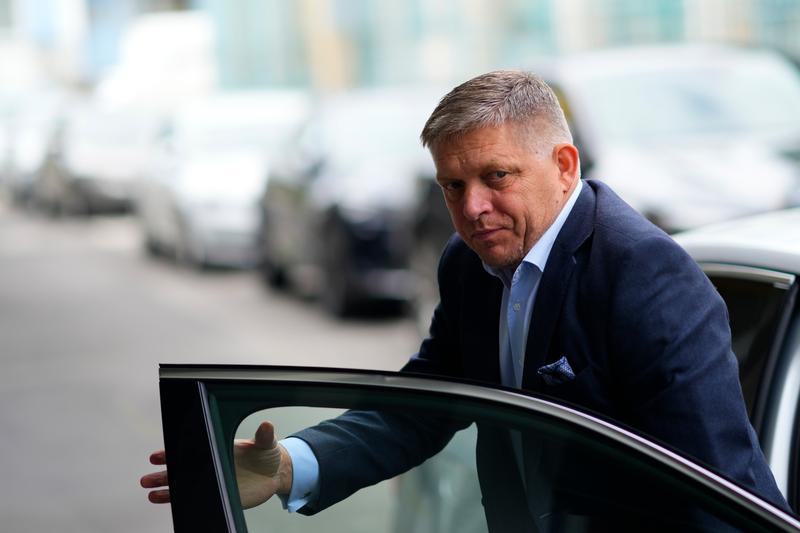 Robert Fico, liderului partidului populist Smer-SD din Slovacia, Foto: Petr David Josek / AP / Profimedia