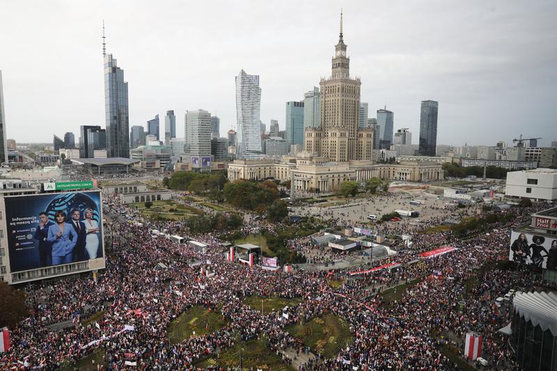 marsul opozitiei in Polonia, Foto: Jakub Porzycki / AFP / Profimedia