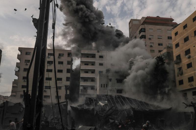 Lovituri israeliene in fasia Gaza, Foto: AA/ABACA / Abaca Press / Profimedia