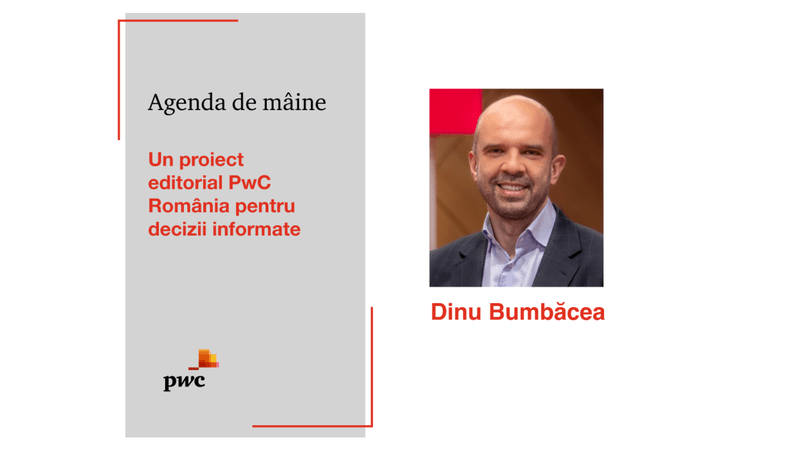 Dinu Bumbăcea, Country Managing Partner, PwC România, Foto: PwC România