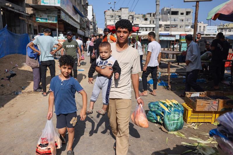 Gaza, 10 octombrie 2023, Foto: MOHAMMED ABED / AFP / Profimedia