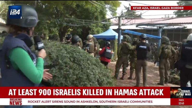 Ziariștii chemați să vadă ororile Hamas, Foto: Captura video