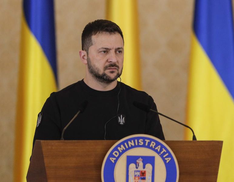 Zelenski în România, oct. 2023 , Foto: Inquam Photos / Octav Ganea