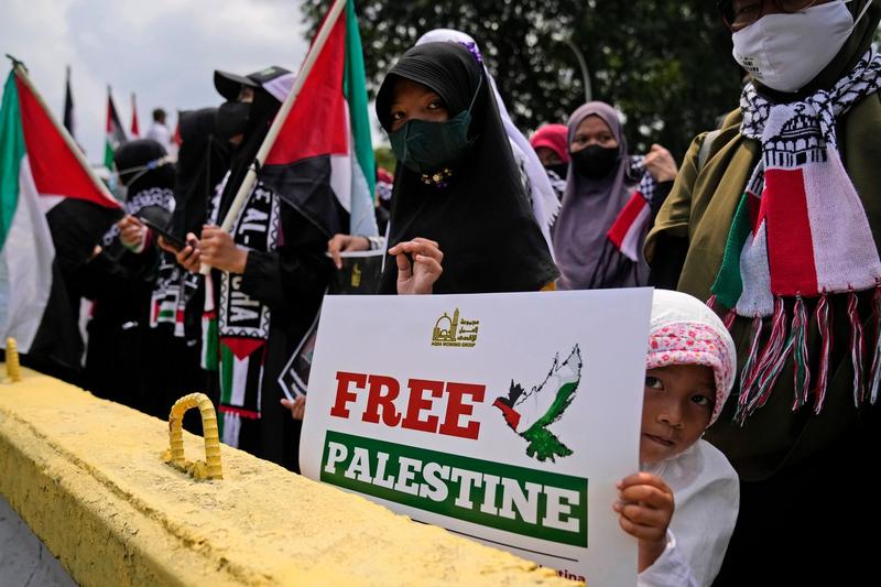 Proteste pro Palestina, Foto: Dita Alangkara / AP / Profimedia