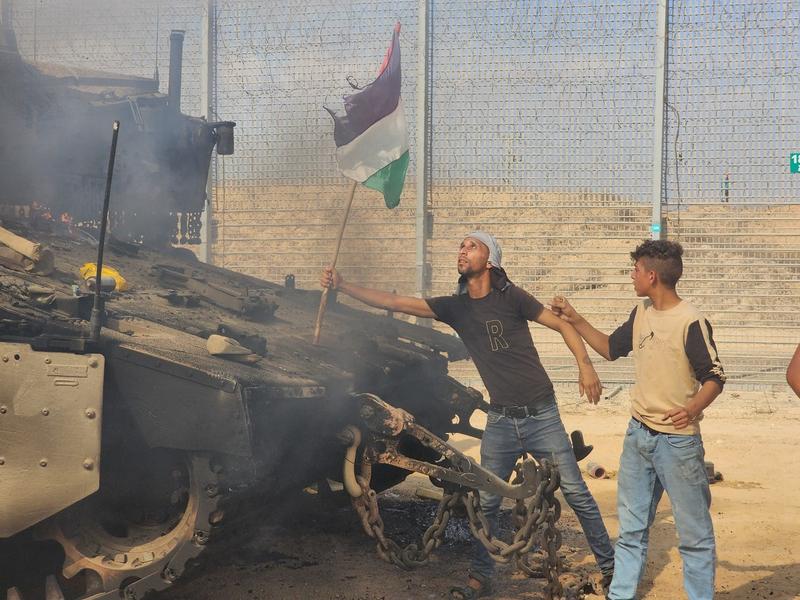 Ofensivă lansată de islamiștii Hamas din Gaza în Israel, Foto: AA/ABACA / Abaca Press / Profimedia