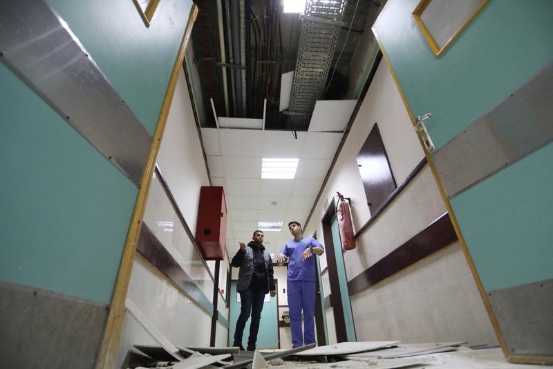 Spitalul Martirilor Al-Aqsa a fost atacat, Foto: AA/ABACA / Abaca Press / Profimedia