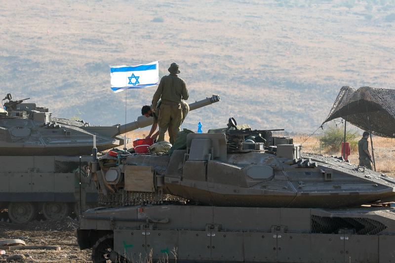 Tancuri Merkava israeliene, Foto: JALAA MAREY / AFP / Profimedia