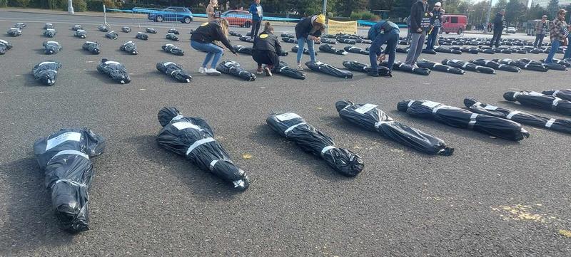 Protest al bolnavilor de cancer în fața Guvernului, Foto: Hotnews