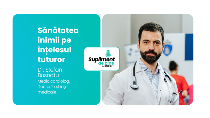 Dr. Ștefan Busnatu, medic cardiolog, Foto: Secom