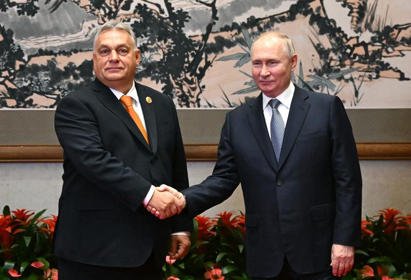 Viktor Orban și Vladimir Putin, Foto: Grigory SYSOYEV / AFP / Profimedia