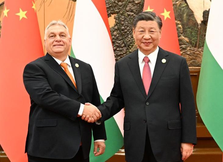 Viktor Orban, primit de Xi Jinping la Beijing, Foto: Rao Aimin / Xinhua News / Profimedia