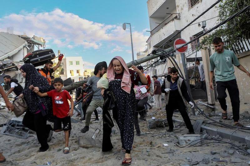 Locuitori ramasi in Gaza, Foto: Abed Khaled / AP / Profimedia