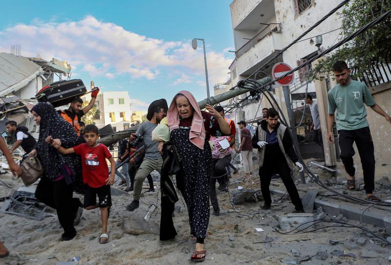 Locuitori ramasi in Gaza, Foto: Abed Khaled / AP / Profimedia