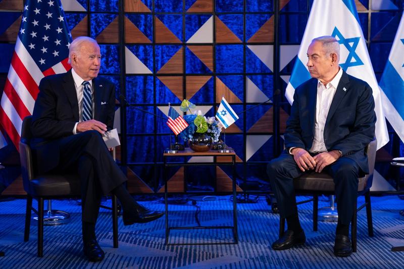 Joe Biden și Benjamin Netanyahu - Foto: Evan Vucci / AP / Profimedia