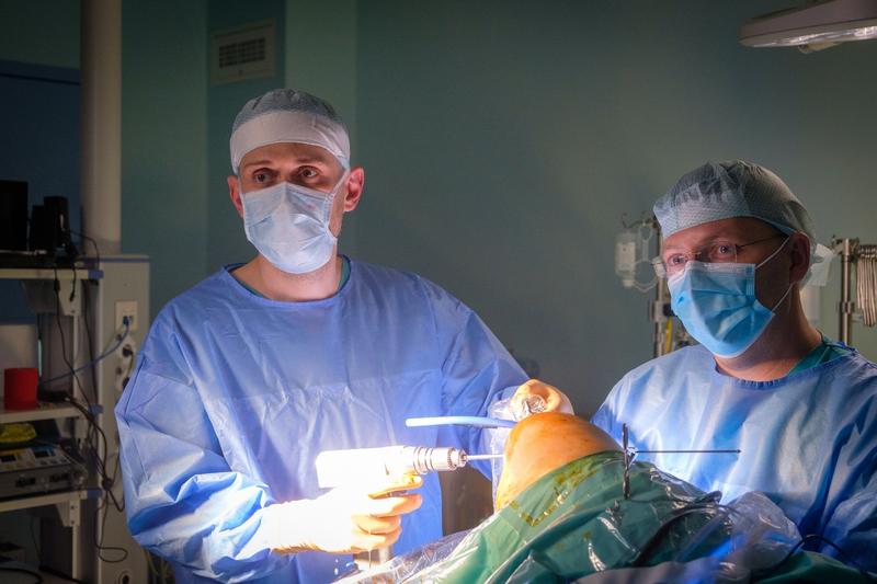 Imagini din sala de operații MedLife Polisano, Foto: MedLife