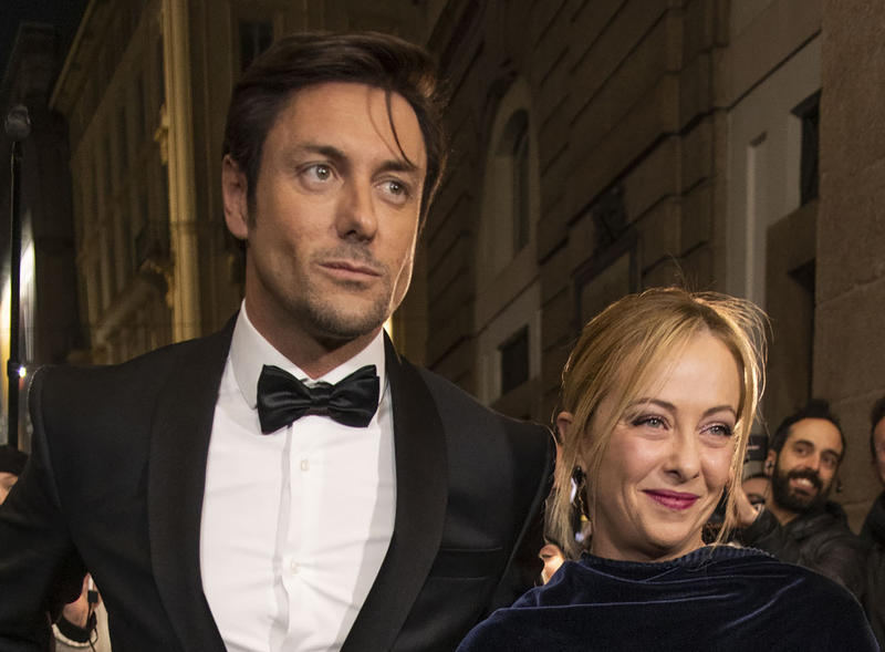 Andrea Giambruno și Giorgia Meloni, Foto: Parmigiani/Fotogramma / Zuma Press / Profimedia