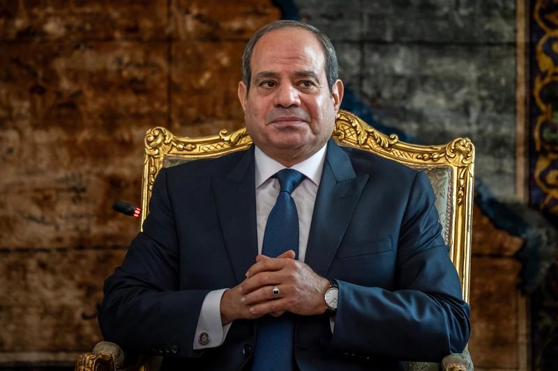 Președintele egiptean Abdel Fattah al-Sisi, Foto: Michael Kappeler / AFP / Profimedia