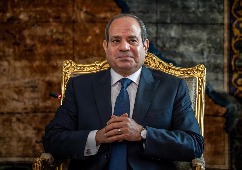 Președintele egiptean Abdel Fattah al-Sisi, Foto: Michael Kappeler / AFP / Profimedia