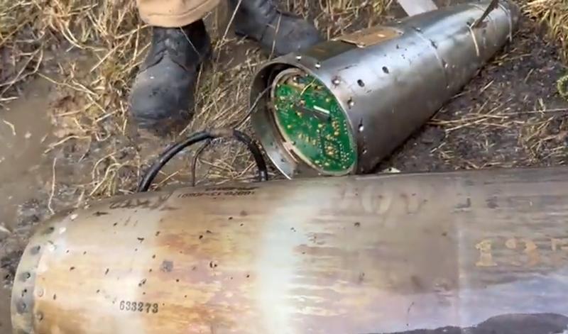 Racheta HIMARS capturata de rusi, Foto: Captura video