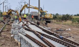 Lucrari feroviare, Foto: CFR Infrastructura