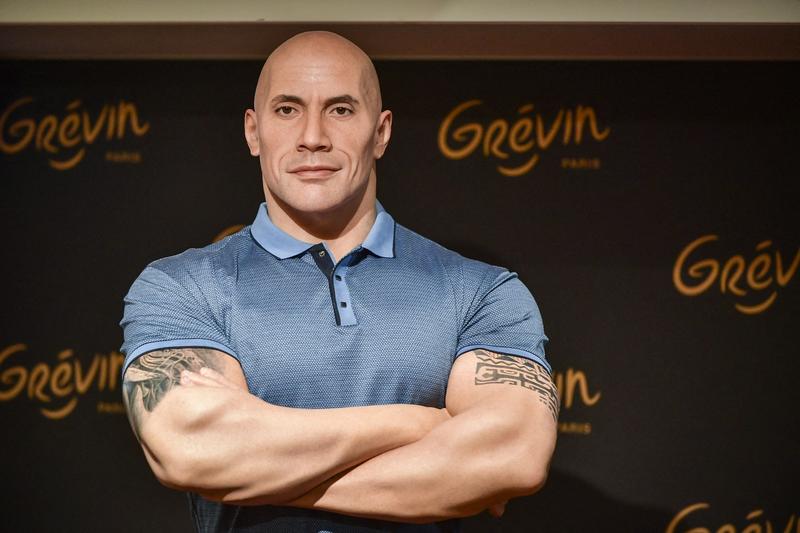 Statuia de ceara a lui Dwayne „The Rock” Johnson, Foto: Abdullah Firas / Abaca Press / Profimedia Images