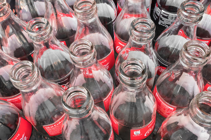 Sticlă Coca-Cola , Foto: Germanopoli | Dreamstime.com