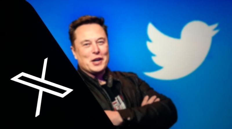 Elon Musk si logo-urile X si Twitter, Foto: Shutterstock