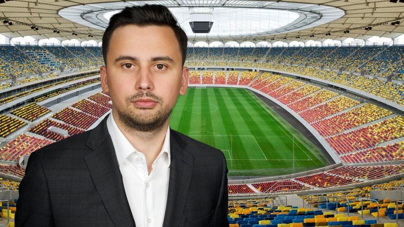 Alexandru-Mihai Ghigiu, șeful Cancelariei premierului Ciolacu, va coordona organizarea finalei Europa League la București, Foto: Colaj fanatik.ro