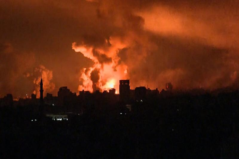 Gaza, puternic bombardata de fortele israeliene, Foto: AFP / AFP / Profimedia