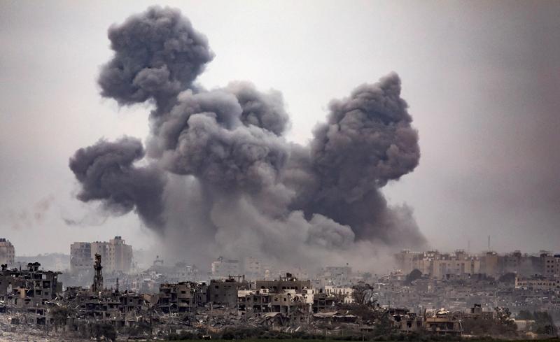 Fâșia Gaza este bombardată intens de Israel, Foto: FADEL SENNA / AFP / Profimedia Images