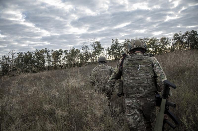 Soldați ucraineni în zona Kupyansk, Foto: Narciso Contreras / AFP / Profimedia