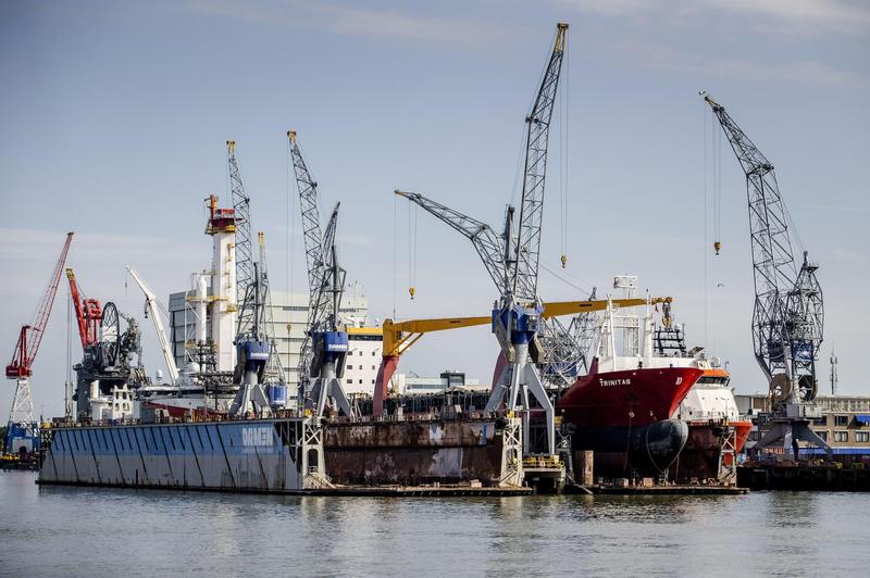 Santier naval al Damen din Olanda, Foto: ANP / Alamy / Alamy / Profimedia