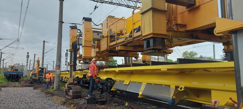 Lucrari feroviare, Foto: CFR Infrastructura