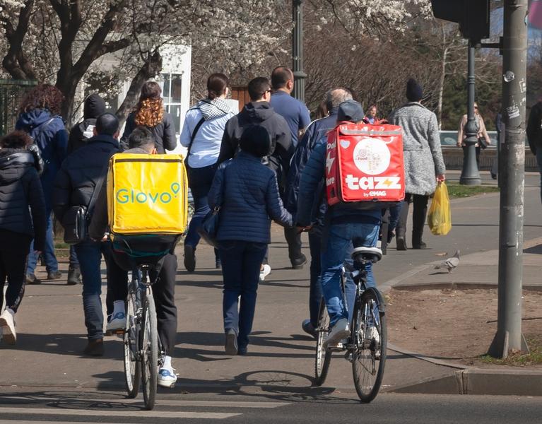 Glovo-Tazz, Foto: Dreamstime